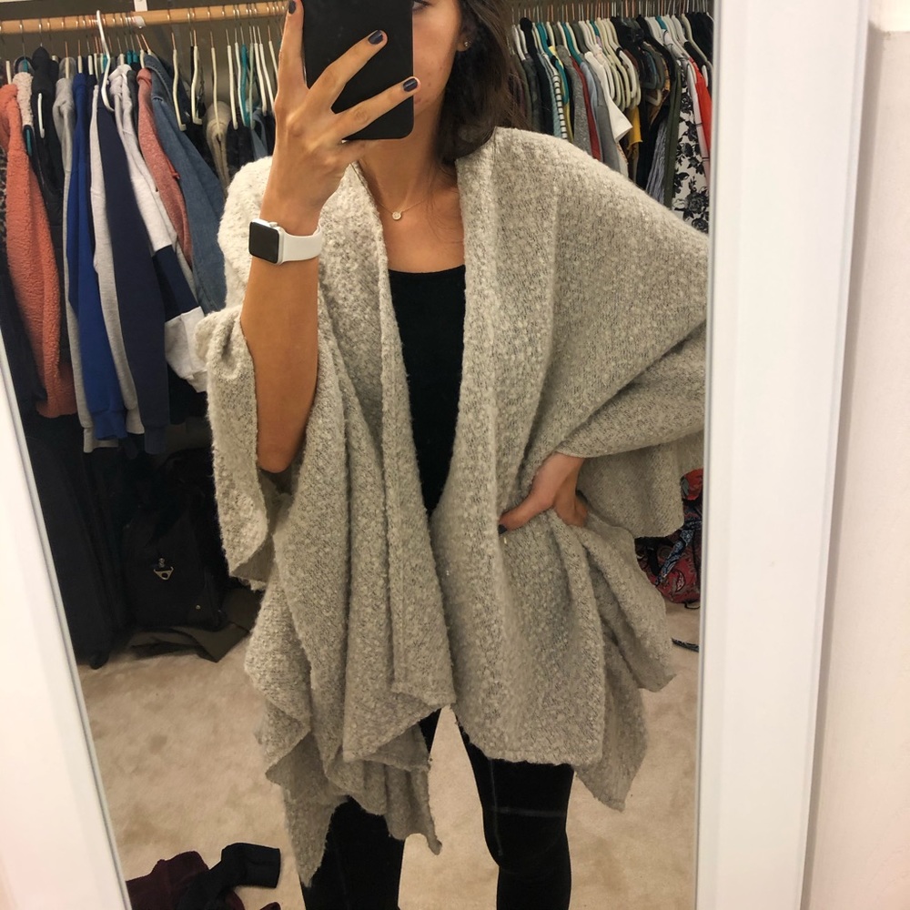 Fluffy cardigan